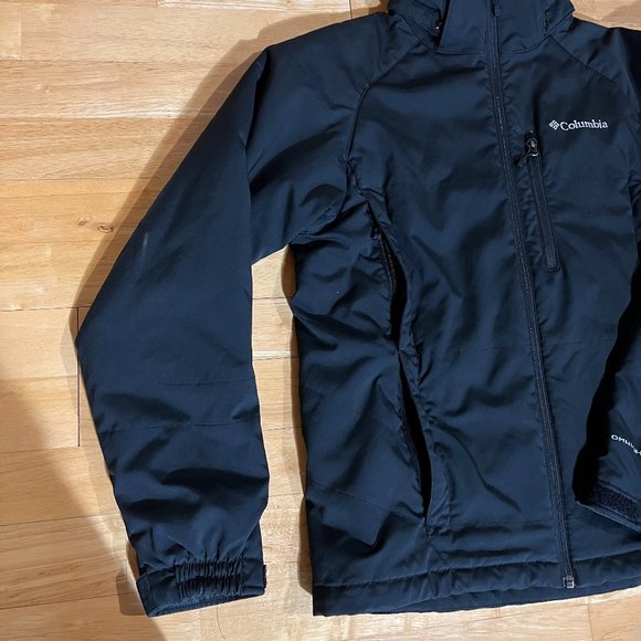 Men’s Columbia Insulated Softshell Jacket with Hood, Black, Size M - Picture 7 of 12